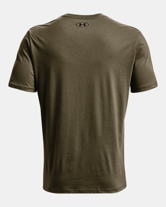 Men's UA Multi Color Lockertag Short Sleeve, Green, pdpMainDesktop image number 5